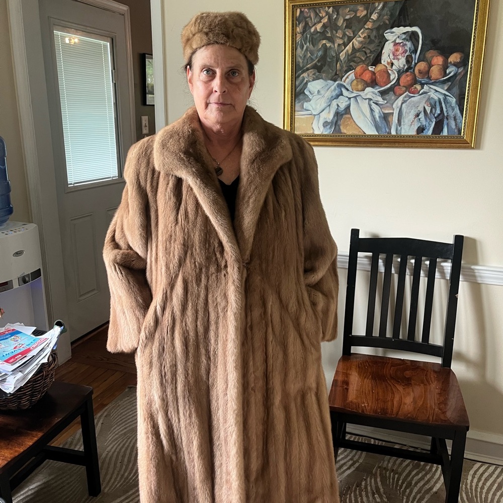 Ashland Brown Fur Coat